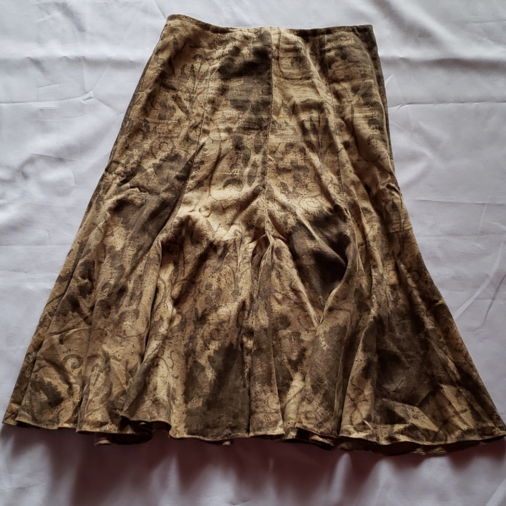 Long Linen Skirt